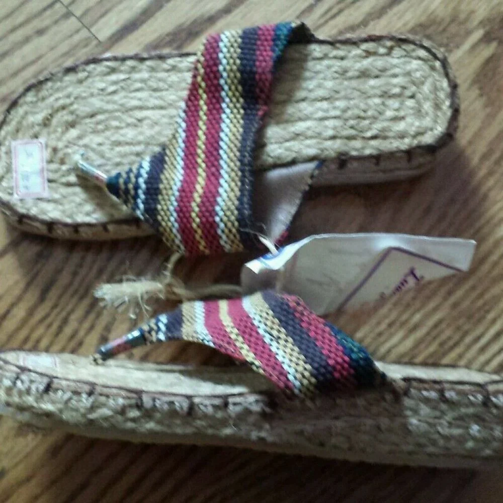 NEW Trendy Boutique Multi-Color Kids Espadrilles